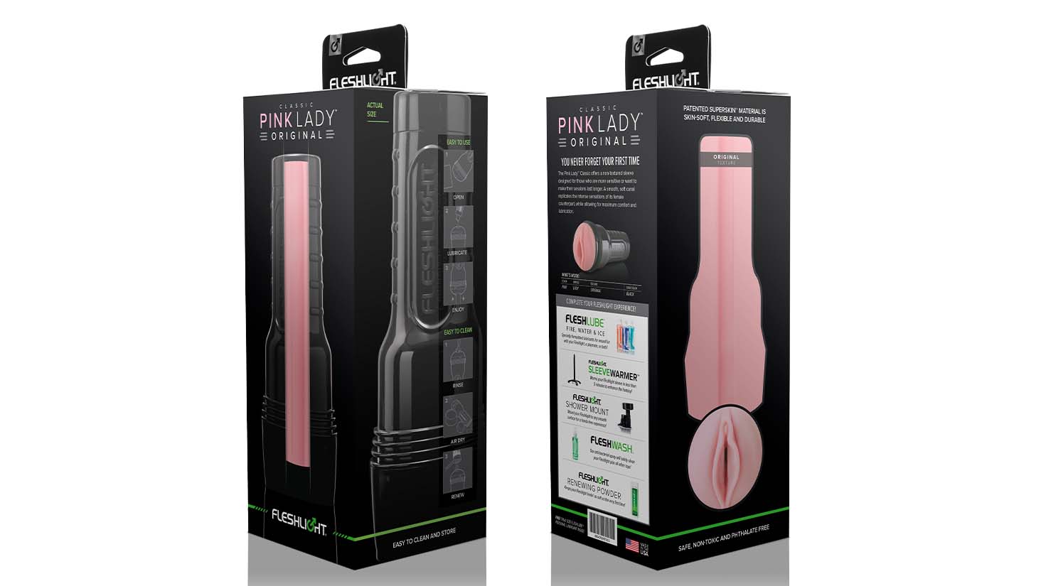 Classic Pink Lady Essential Pack - Fleshlight