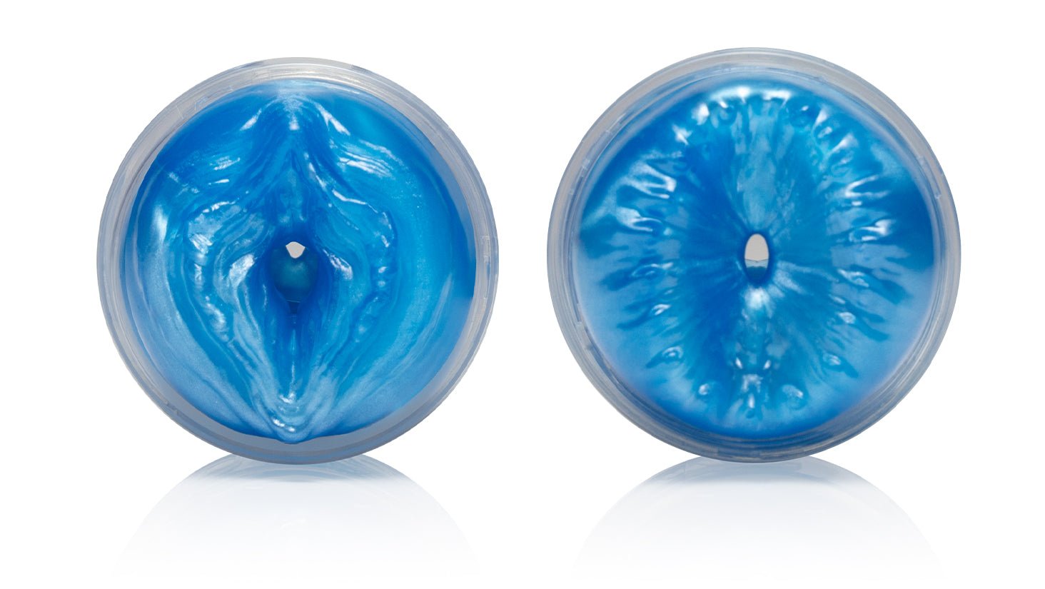 Masturbators Quickshot Alien Lady/Butt - Metallic Blue